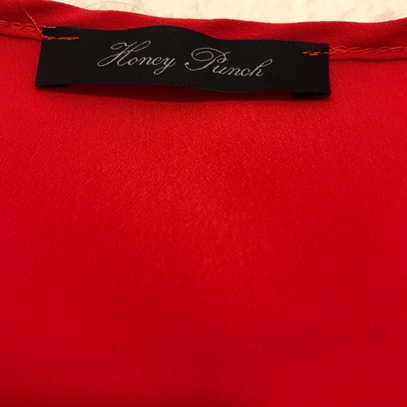 Beautiful red wrap dress - Picture 8 of 8